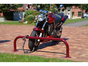 Arceau moto sur platine