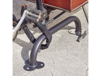 Arceau vélo antivol pour vélo cargo