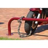 Arceau moto sur platine