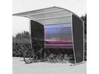 Abri multiusage vélos motos en polycarbonate - extensible