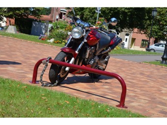 Arceau moto sur platine