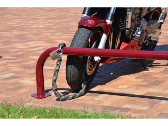 Arceau moto sur platine