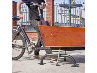 Arceau vélo antivol pour vélo cargo