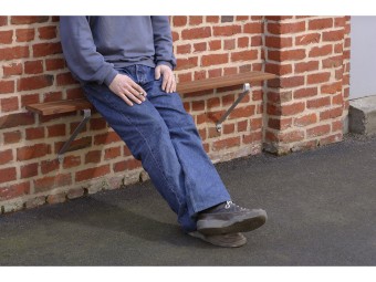 Banc pour abris fumeur