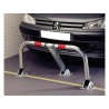 Arceau de parking indéformable avec amortisseur caoutchouc
