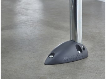 Arceau de parking rabattable économique pieds haute résistance