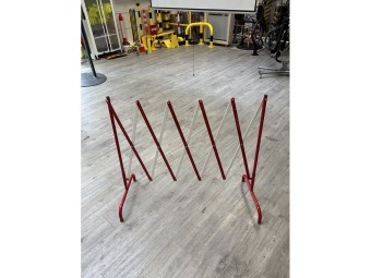 Barrière droite extensible en acier - 2,85m