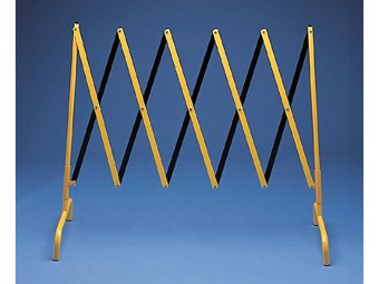 Barrière droite extensible en acier - 2,85m