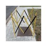 Barrière extensible carré 1 m x 1 m