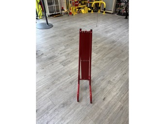 Barrière droite extensible en acier - 2,85m