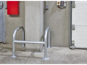 Etrier de sécurité 3 côtés galvanisé Ø 60 mm