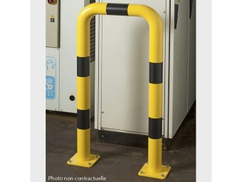 Barrière de protection industrielle tube Ø 76 mm