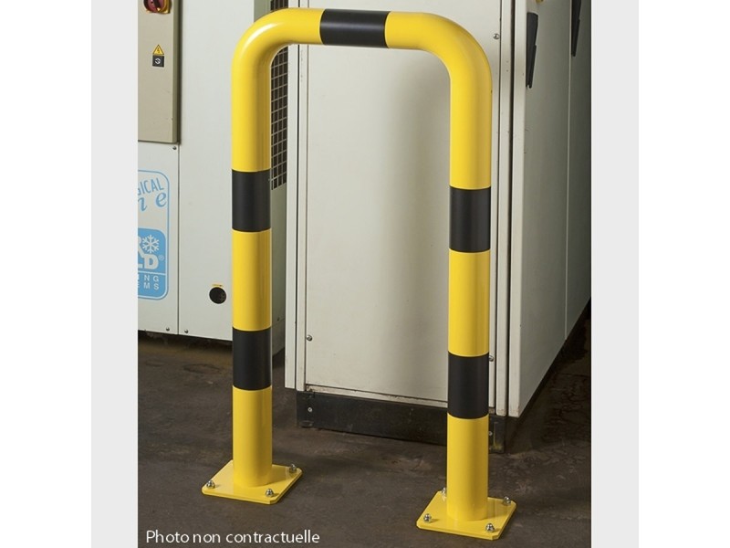 Barrière de protection industrielle tube Ø 76 mm
