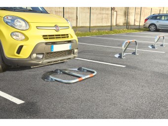Arceau de parking spécial macadam