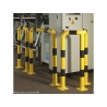 Barrière de protection industrielle tube Ø 76 mm