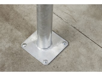 Etrier de sécurité 3 côtés galvanisé Ø 60 mm