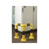 Arceau de protection d'angle Ø 89 mm jaune et noir