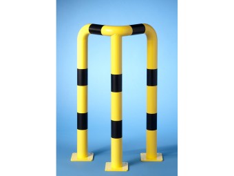 Arceau de protection d'angle Ø 89 mm jaune et noir