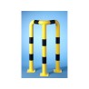 Arceau de protection d'angle Ø 89 mm jaune et noir