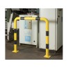 Barrière de protection industrielle tube Ø 89 mm