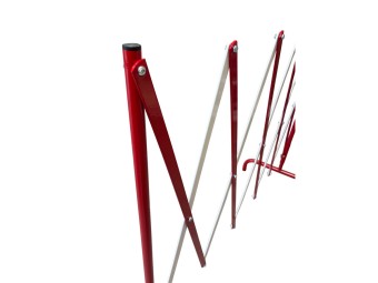 Barrière droite extensible en acier - 2,85m