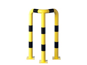 Arceau de protection d'angle Ø 89 mm jaune et noir