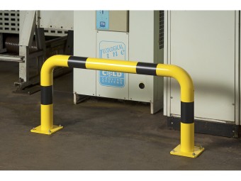 Barrière de protection industrielle tube Ø 89 mm