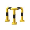 Arceau de protection d'angle Ø 89 mm jaune et noir