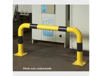 Barrière de protection industrielle tube Ø 89 mm