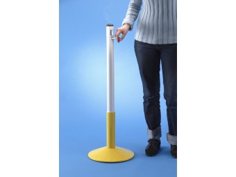 Cendrier pied mobile