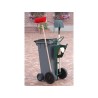 Chariot de voirie pour conteneur poubelle