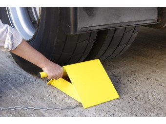 Cale de roue de camion en acier