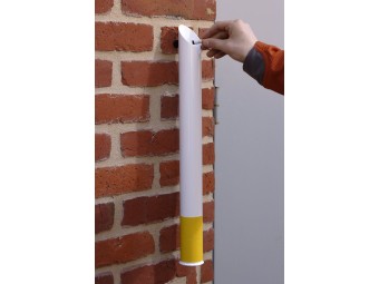Cendrier mural simple pivotant