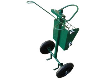 Chariot de voirie pour conteneur poubelle