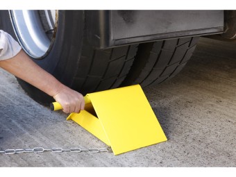 Cale de roue de camion en acier