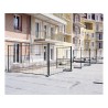 Clôture de chantier mobile en acier galvanisé