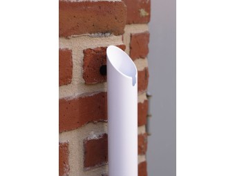 Cendrier mural simple pivotant