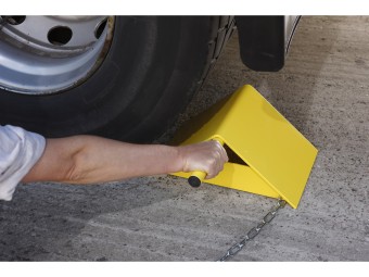 Cale de roue de camion en acier