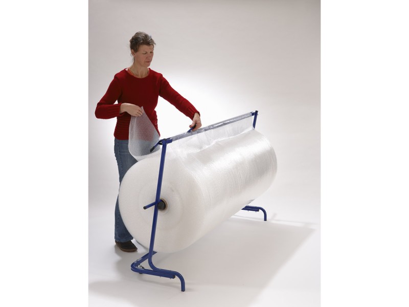 Dérouleur de film à bulles horizontal extensible de 80 à 150 cm