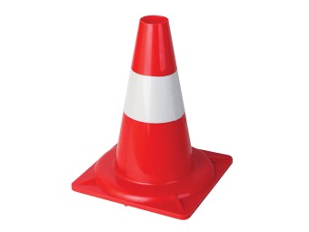 Cône de signalisation - H 30 cm ou 50 cm