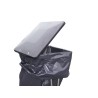 Couvercle en tôle pour support de sac poubelle 110 litres