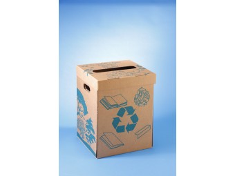 Corbeille 36 litres en carton