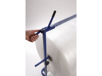 Dérouleur de film à bulles horizontal extensible de 80 à 150 cm