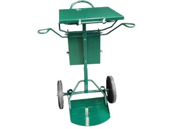 Chariot de voirie pour sac poubelle de 150 litres