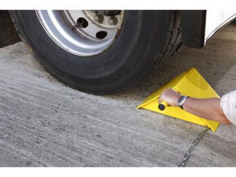 Cale de roue de camion en acier