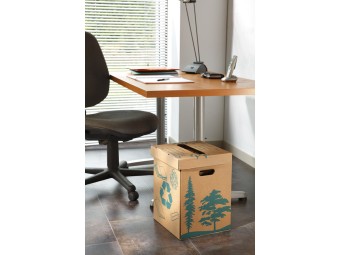 Corbeille 36 litres en carton