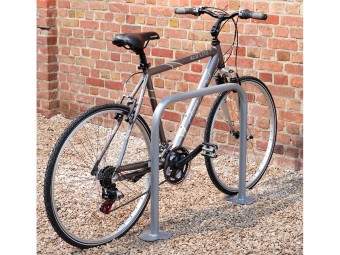 Lot de 2 arceaux vélo - carré, triangle ou épingle