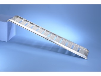 Lot de 2 rampes de chargement en aluminium lisse