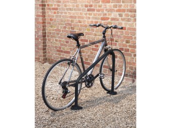 Lot de 2 arceaux vélo - carré, triangle ou épingle