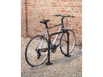 Lot de 2 arceaux vélo - carré, triangle ou épingle